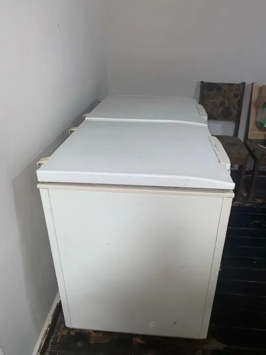 Freezer Horizontal Electrolux H400 2 Portas 385L 220v