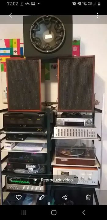 Aparelhos Som Vintage Gradiente e Outros