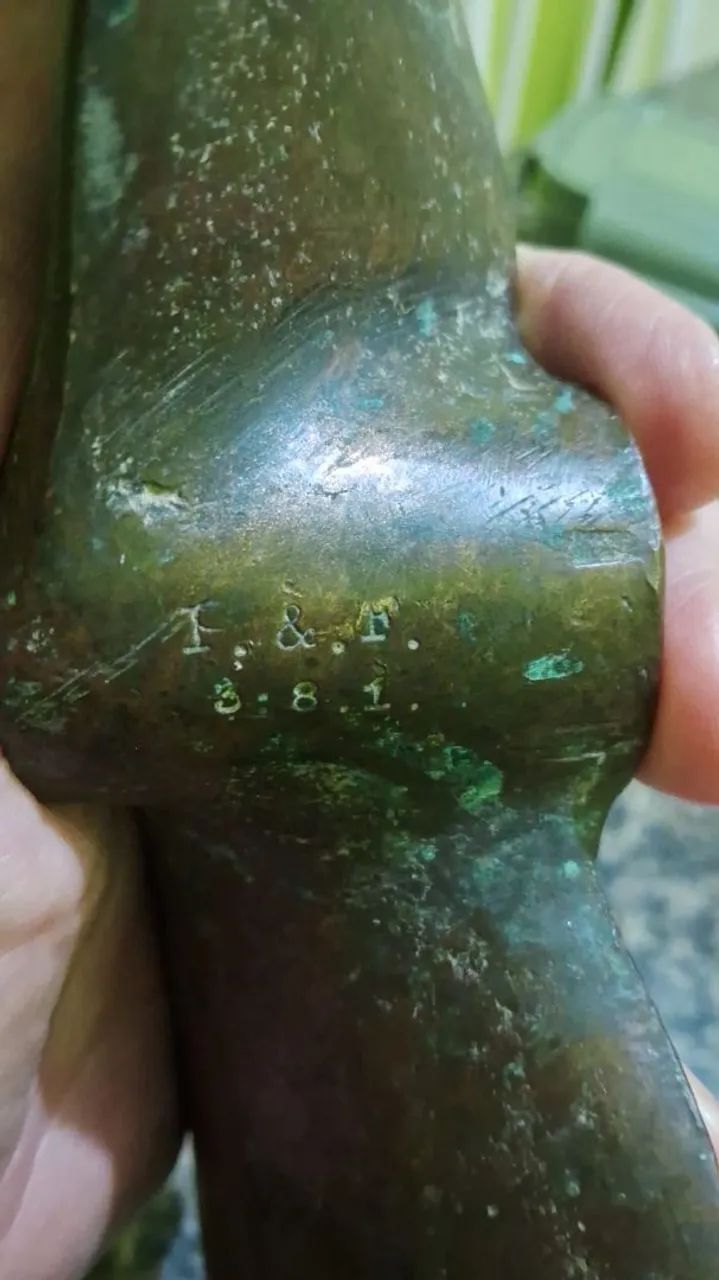 Relíquia de hélice em bronze de 1961. - Foto 4
