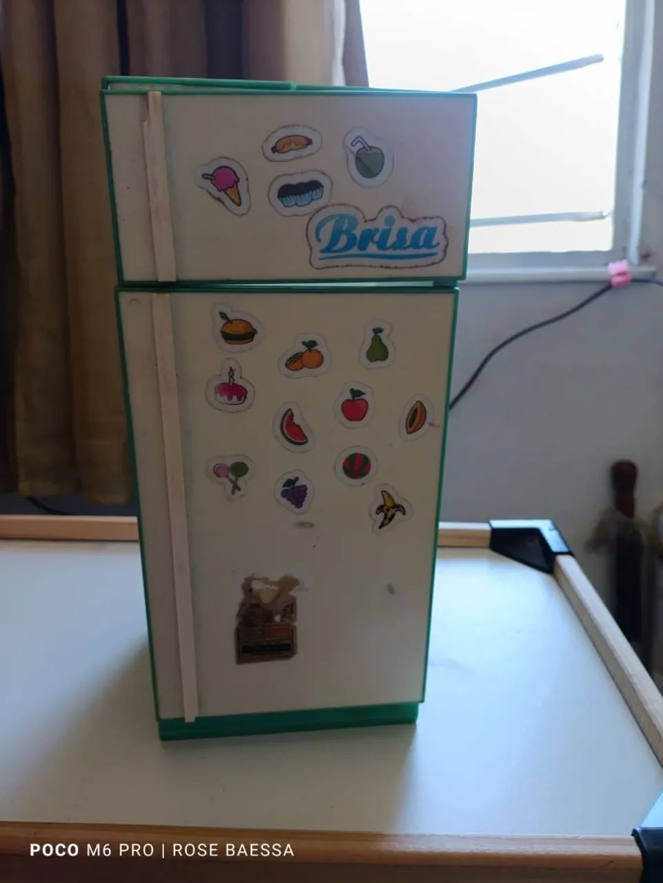 GELADEIRA DE BRINQUEDO VINTAGE 