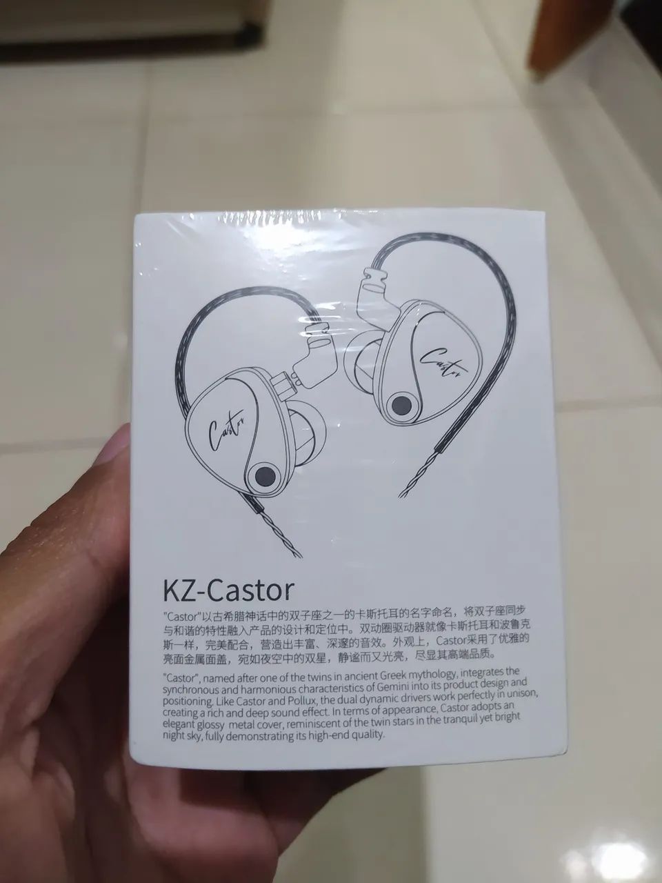 Fone de ouvido KZ Castor 4DD - Qualidade Premium alta fidelidade sonora  - Foto 2
