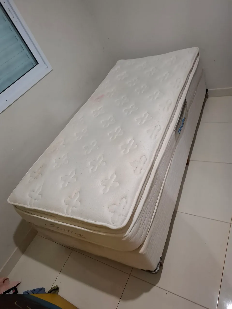 Cama Box Solteiro Umaflex 203x96