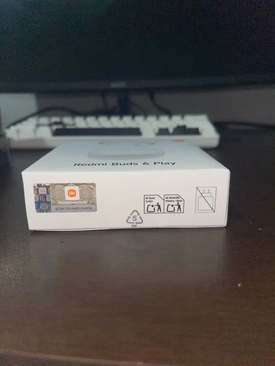 Fone de Ouvido Xiaomi Redmi Buds 6 Play - Novo - Foto 3
