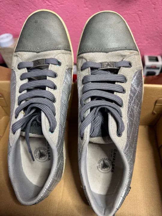 Tênis Casual masculino Prata (CAVALERA) 39 - Foto 3