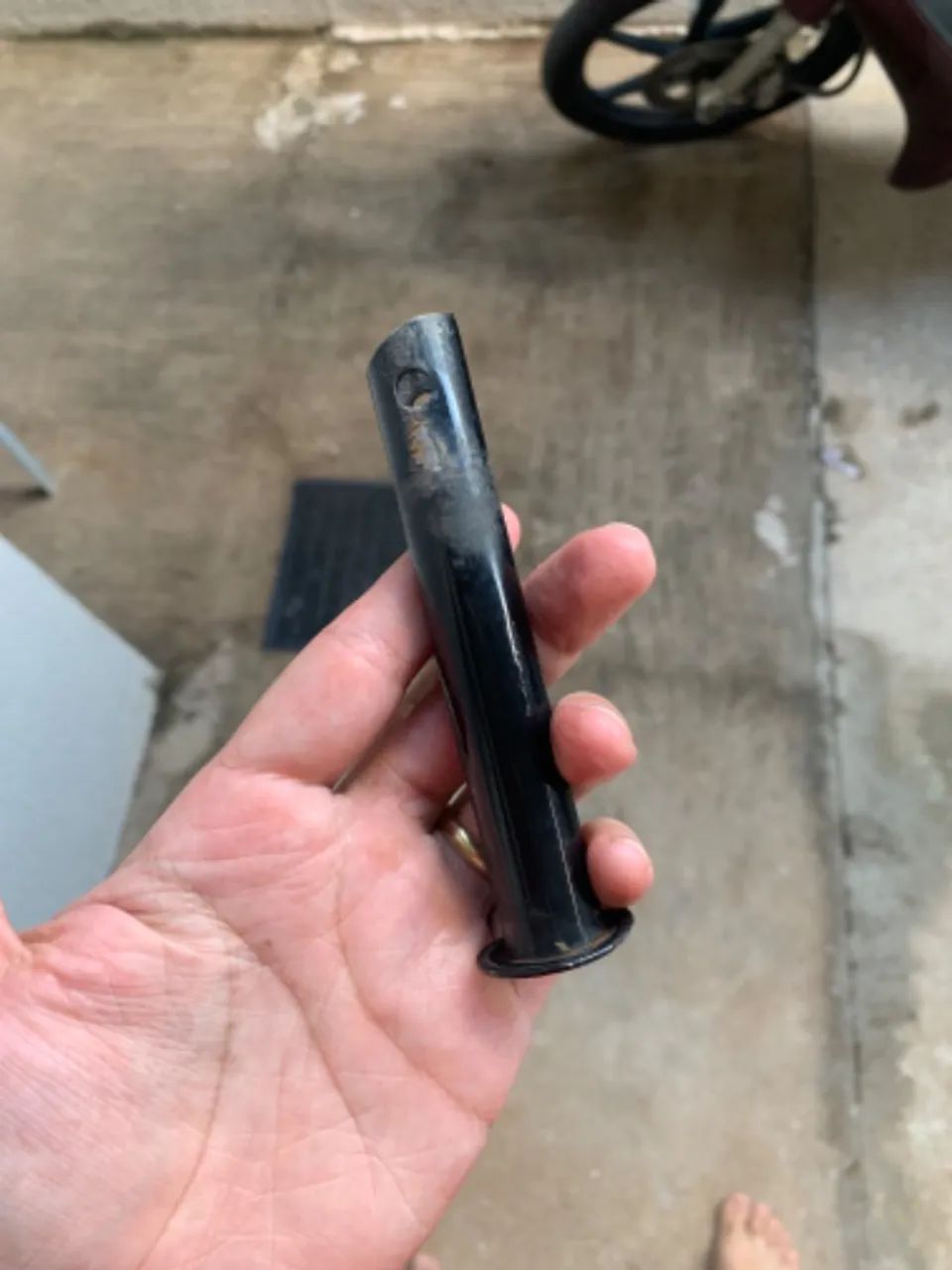 Retrovisor, peso guidão e apoio traseiro biz 2018 a 2021 - Foto 4