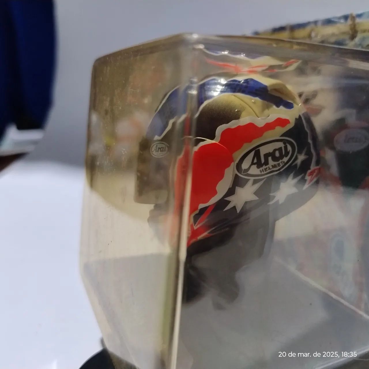 Coleção MotoGP, capacete Mick Doohan. - Foto 4