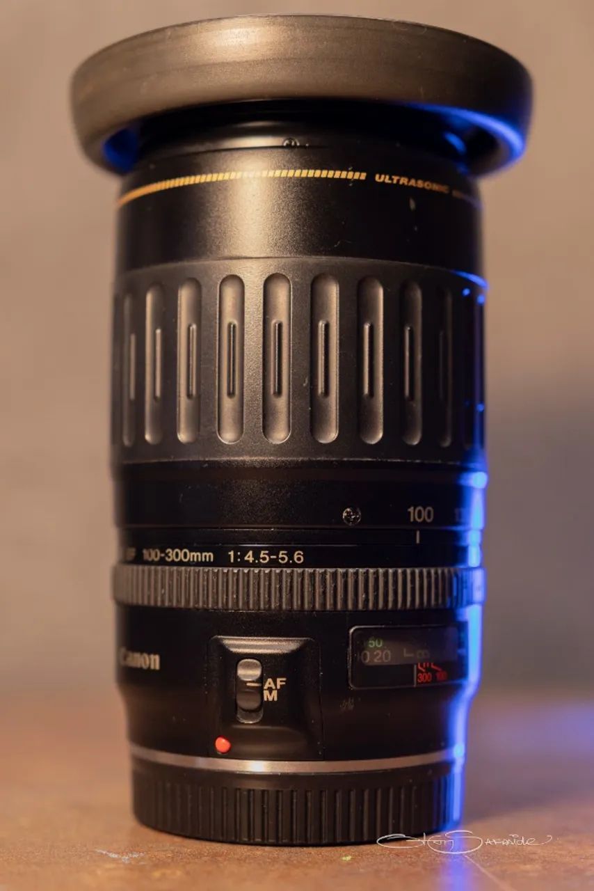 Lente Canon 100-300 USM (impecável) - Foto 2