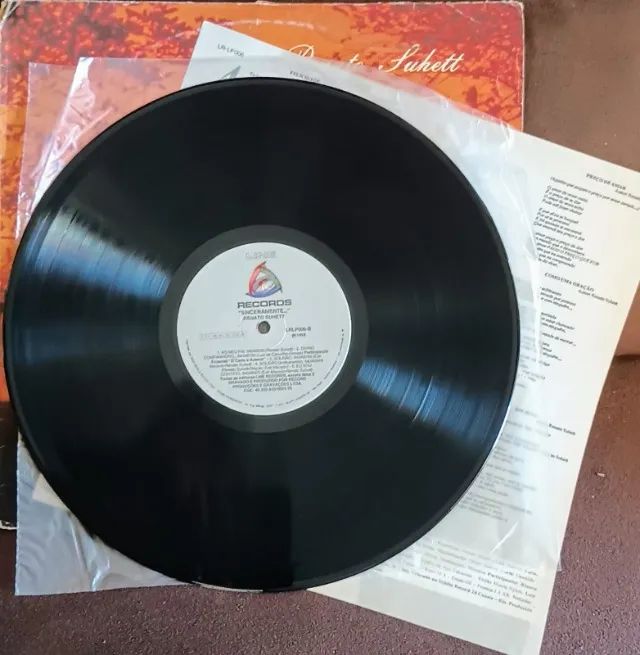 LP Disco de Vinil Gospel Evangélico Renato Suhett - Sinceramente... - Foto 3