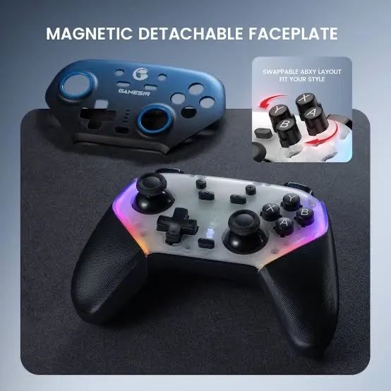 [Novo e lacrado] Controle Gamesir Super Nova - Analógicos Hall Effect - Azul e Petro  - Foto 2