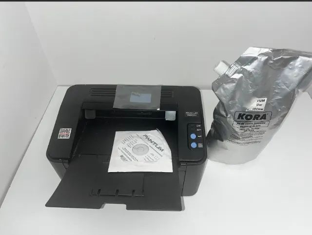Impressora Laser Pantum P2500nw Monocromática 110v+chip permante+ 1kg toner