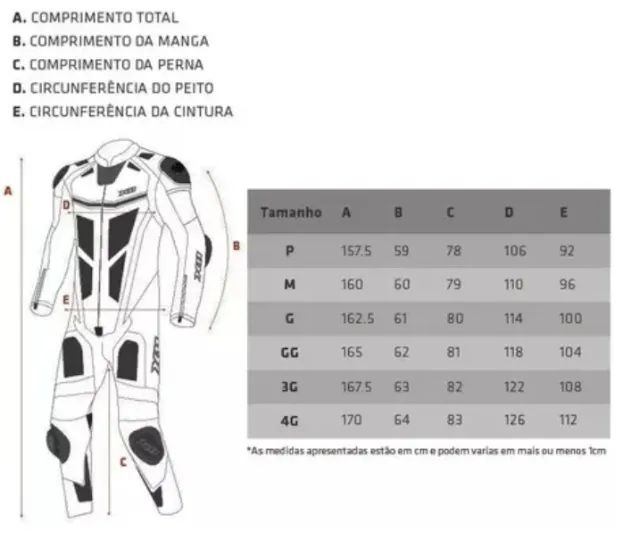 Macacão X11 APEX 1 Peça - Tamanho 4G | Novo, Nunca Usado - Foto 6