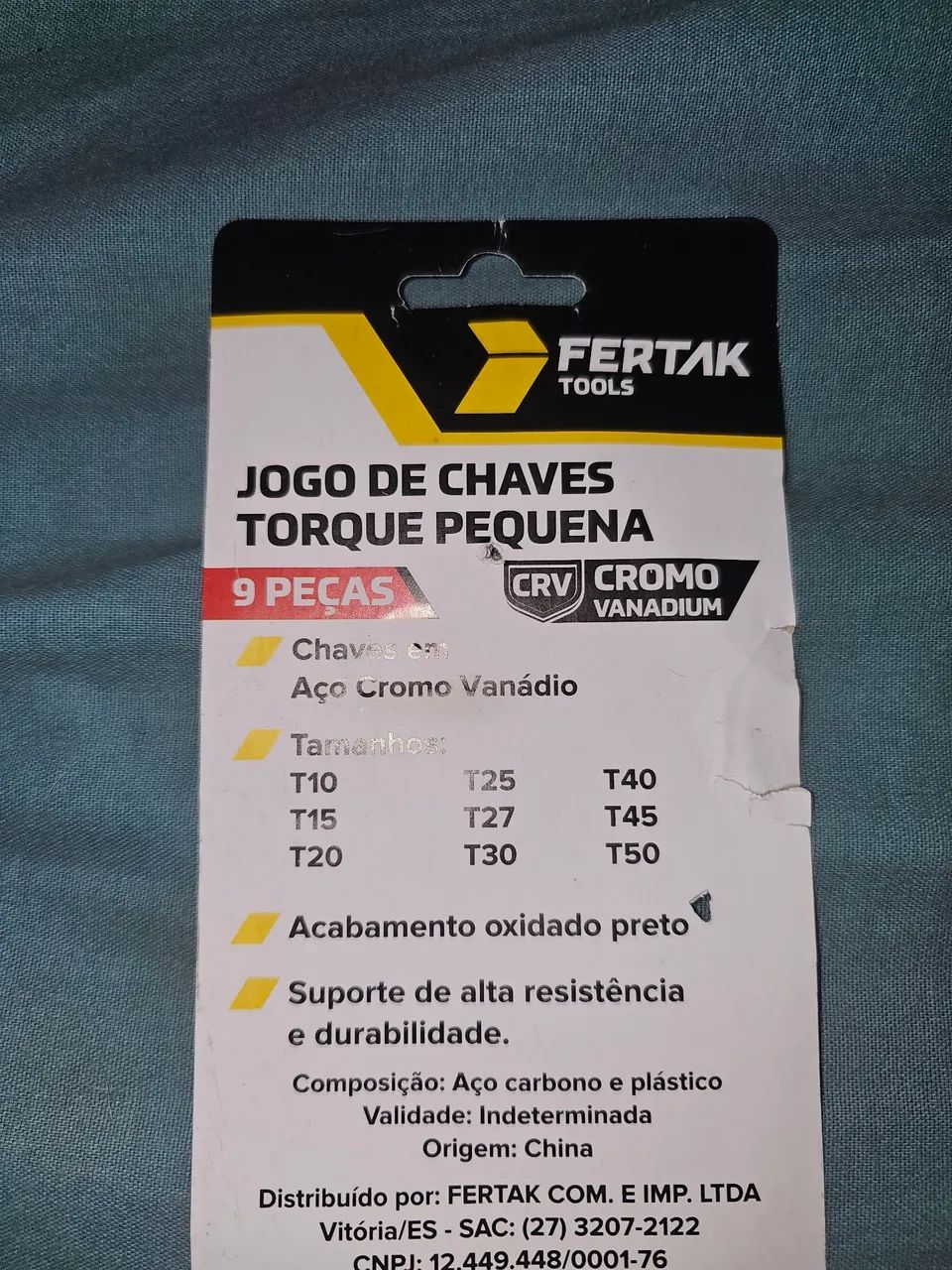 Jogo de Chaves Allen 9 Peças Fertak - Foto 3