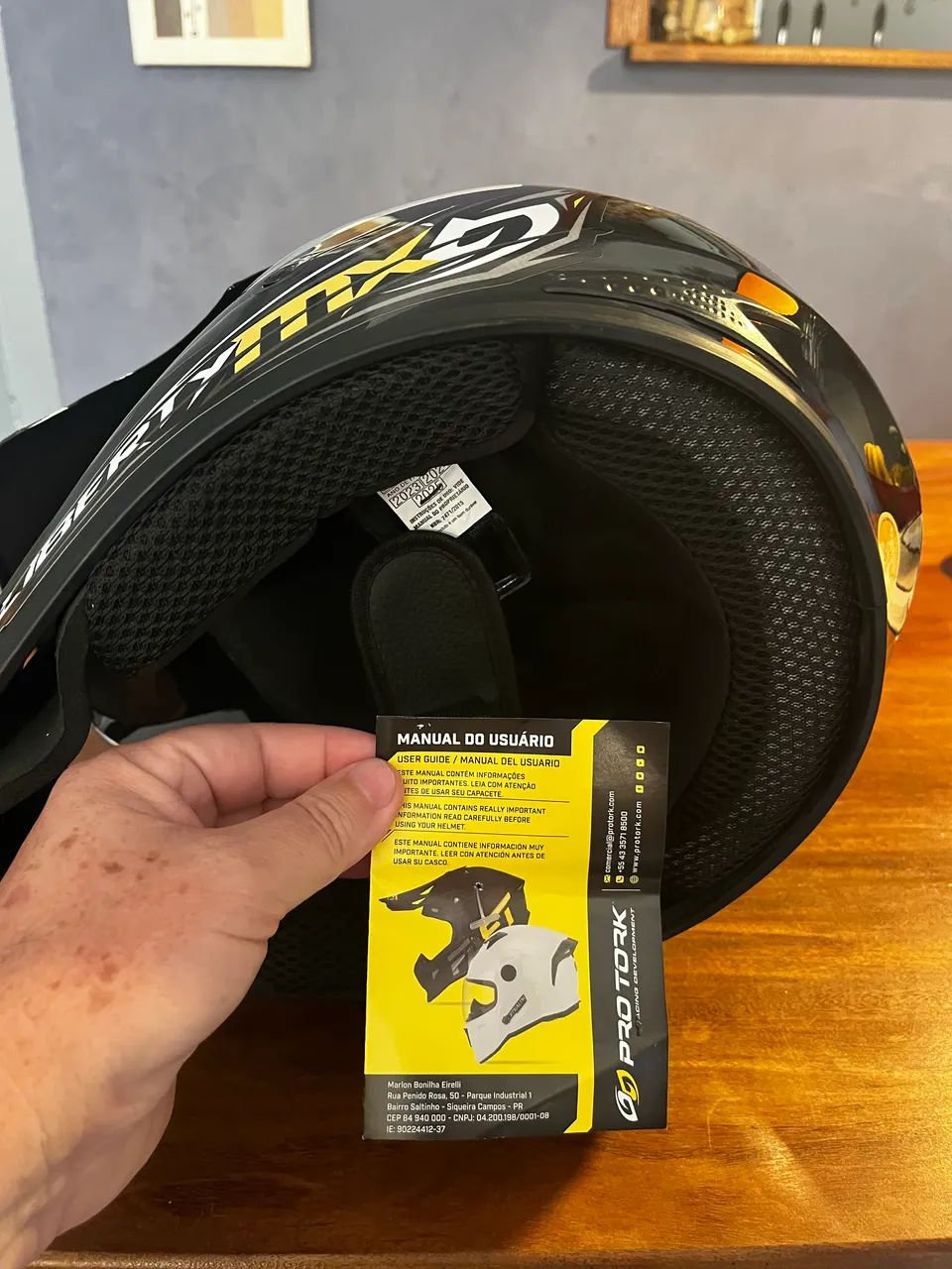 Capacete Pro Tork - Foto 3