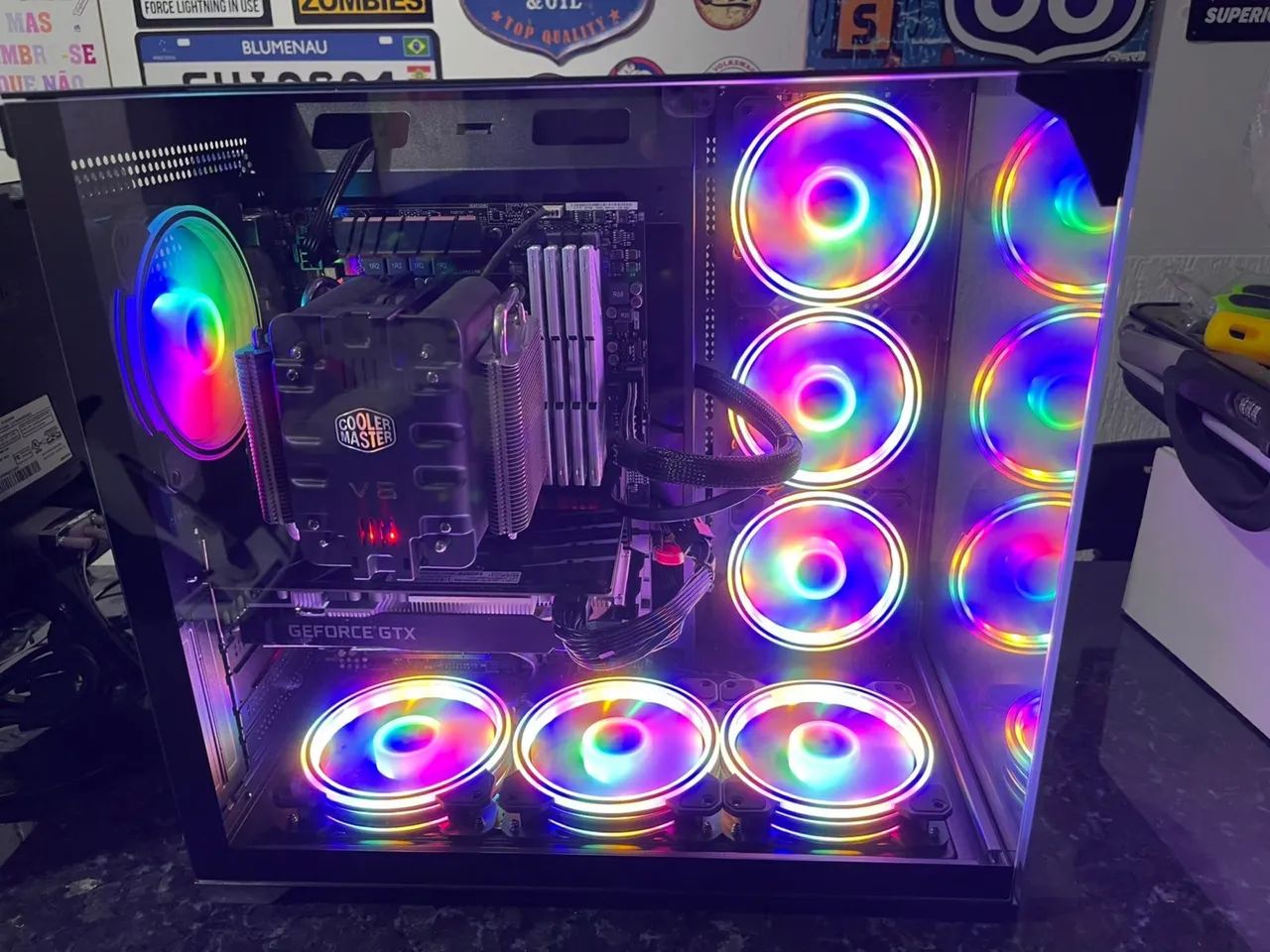 Pc i7 32gb ram ssd 240gb mnve 240 e mnve 30gb placa de vídeo 6gb - Foto 5