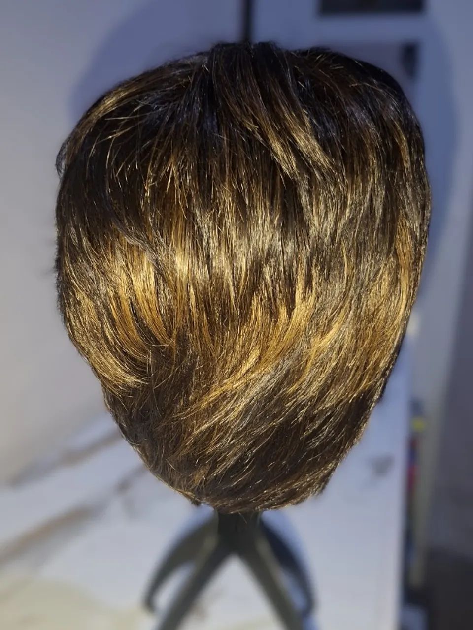 Wig mesclada Curta - Foto 3