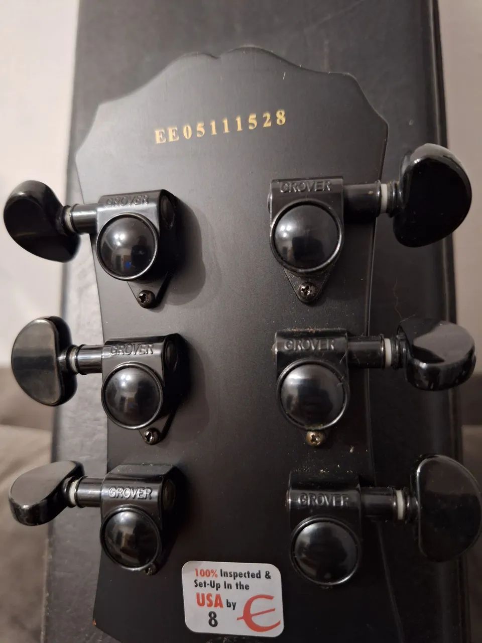 Guitarra Epiphone Les Paul Gothic - com Hardcase original - ZERADA