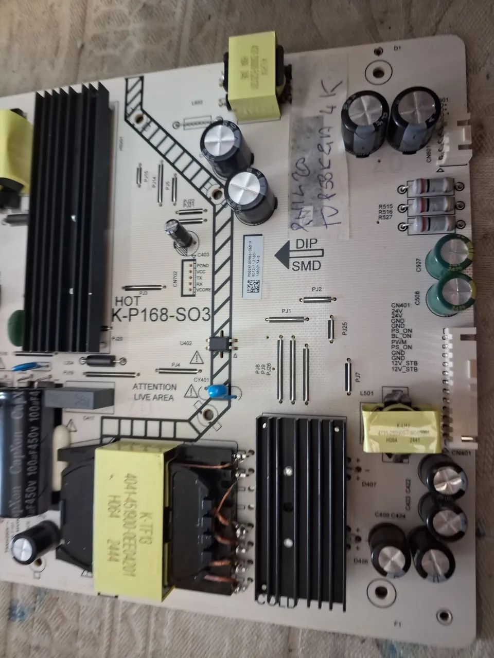 Placa fonte  philco tv p58kga 4k..nova  - Foto 3