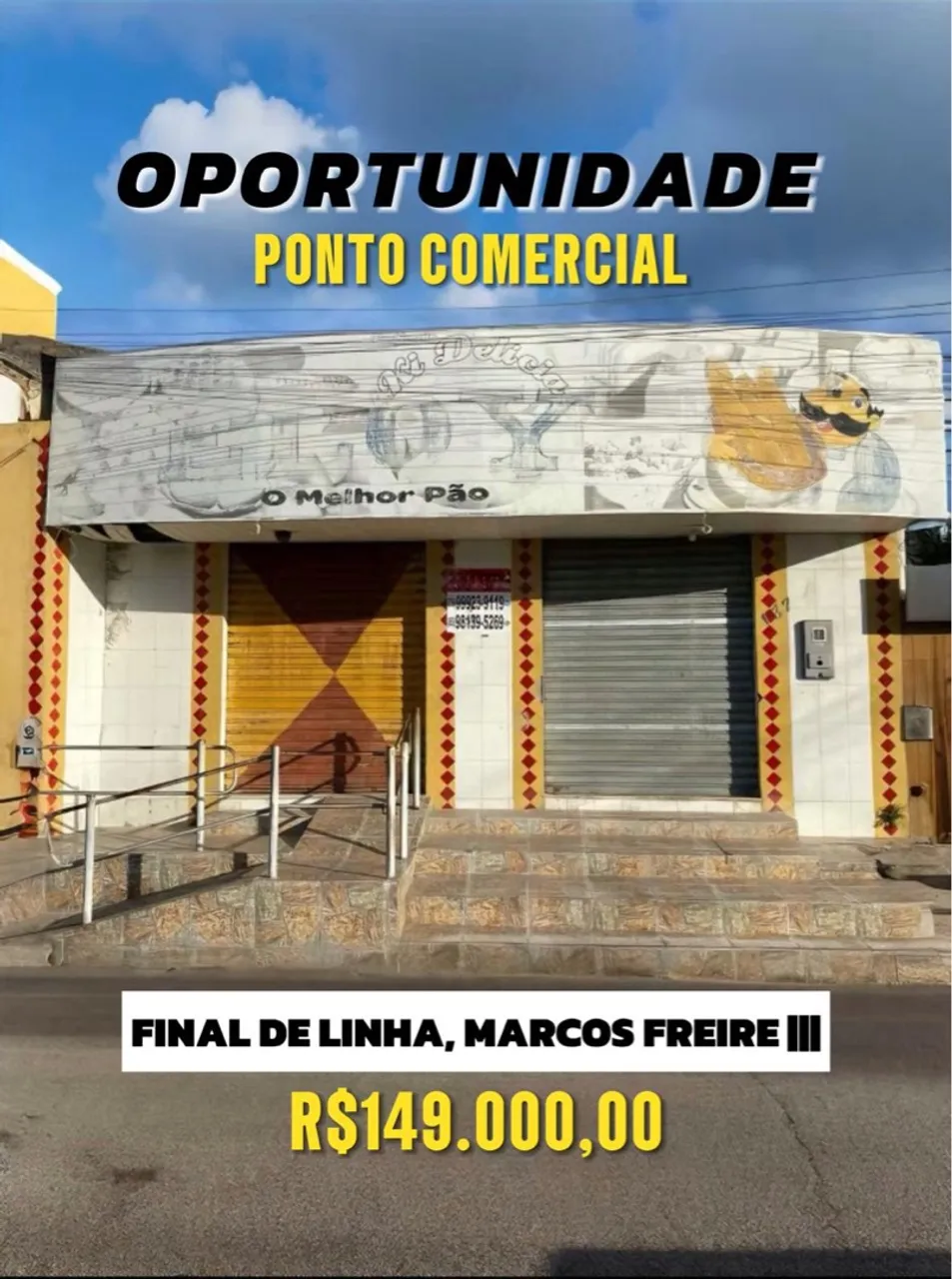 Ponto comercial para vender Marcos Freire 3
