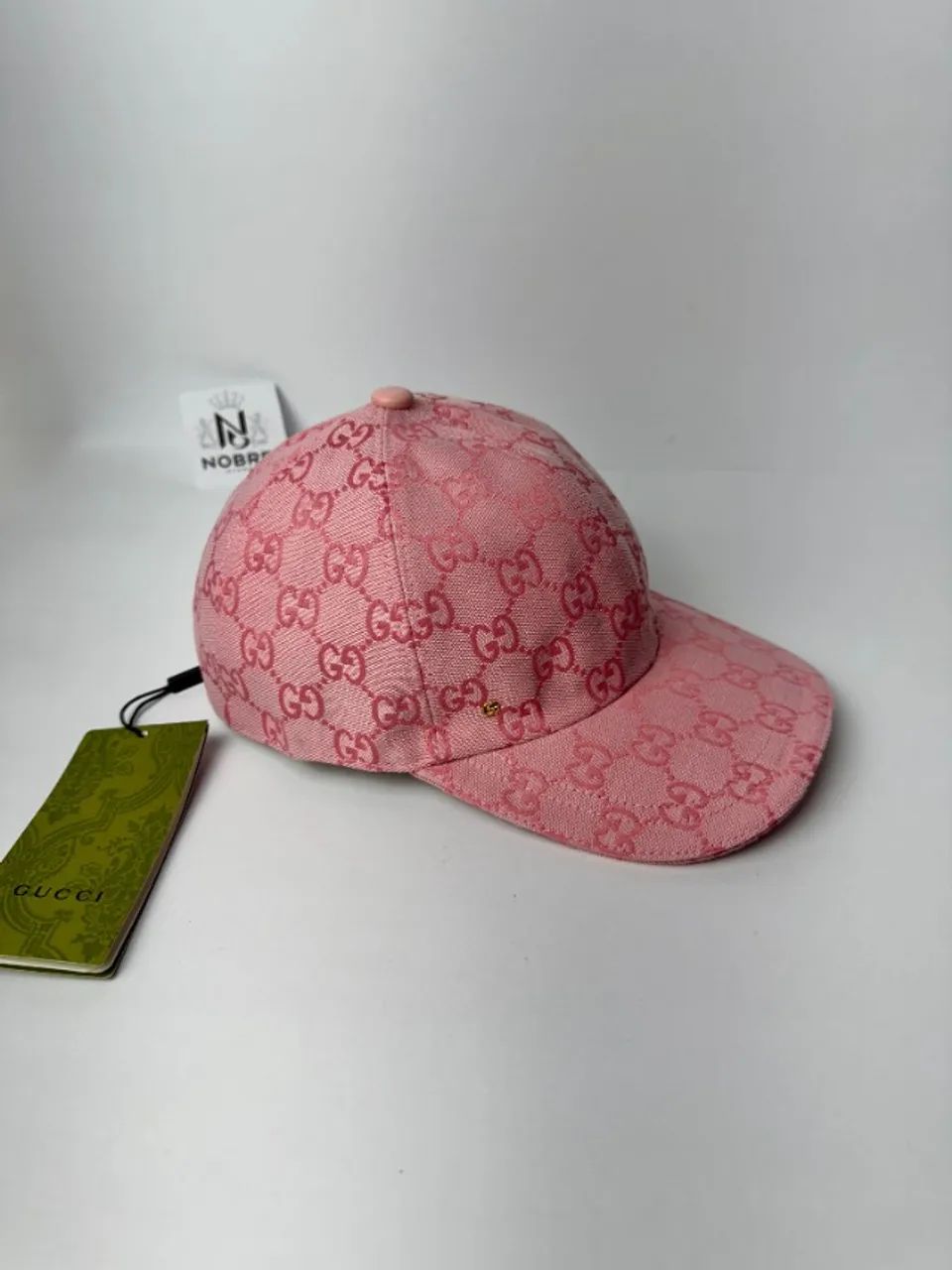 Boné Gucci GG Canvas Rosa - Foto 3