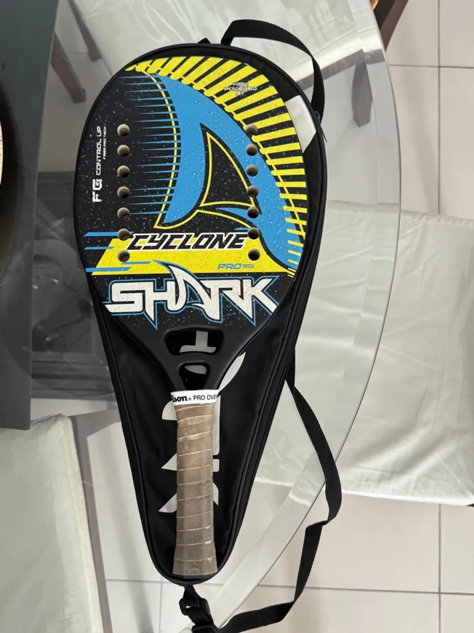 Raquete de Beach Tennis , shark Cyclone