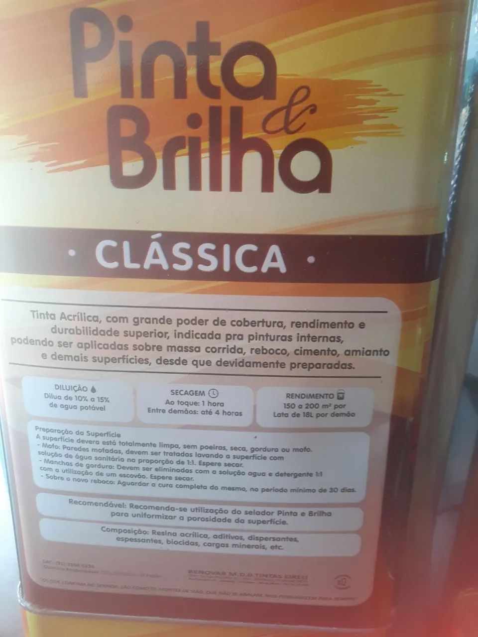 Tinta pinta e brilha - Foto 3