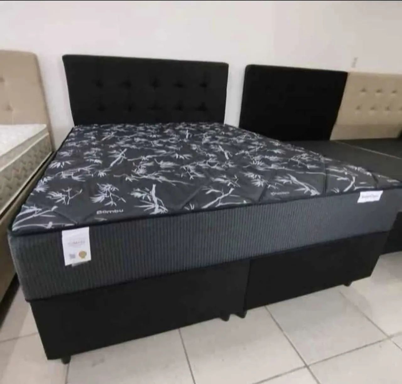 Cama Queen de molas ensacadas Promoção 