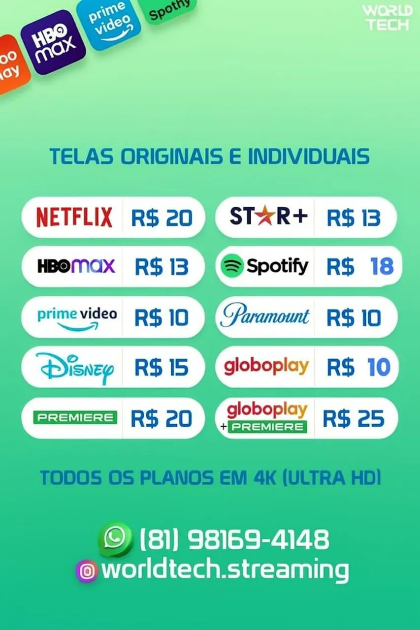 Smart TV, Netflix, Globoplay e mais (r8)