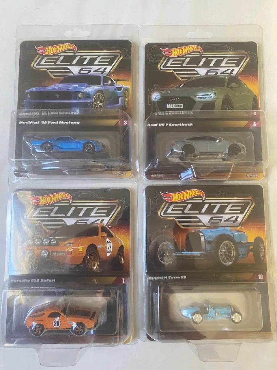 Hot Wheels Elite 64 - Coleção de Miniaturas