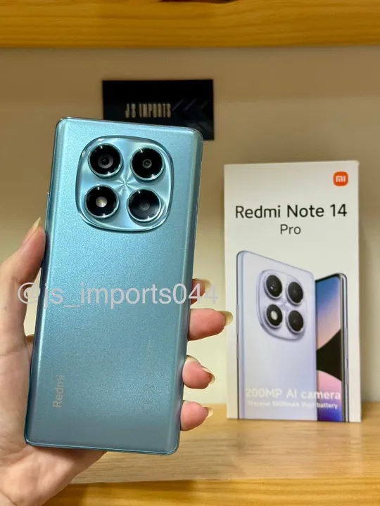 Redmi note 14 Pro 4g Azul - Novo Lacrado