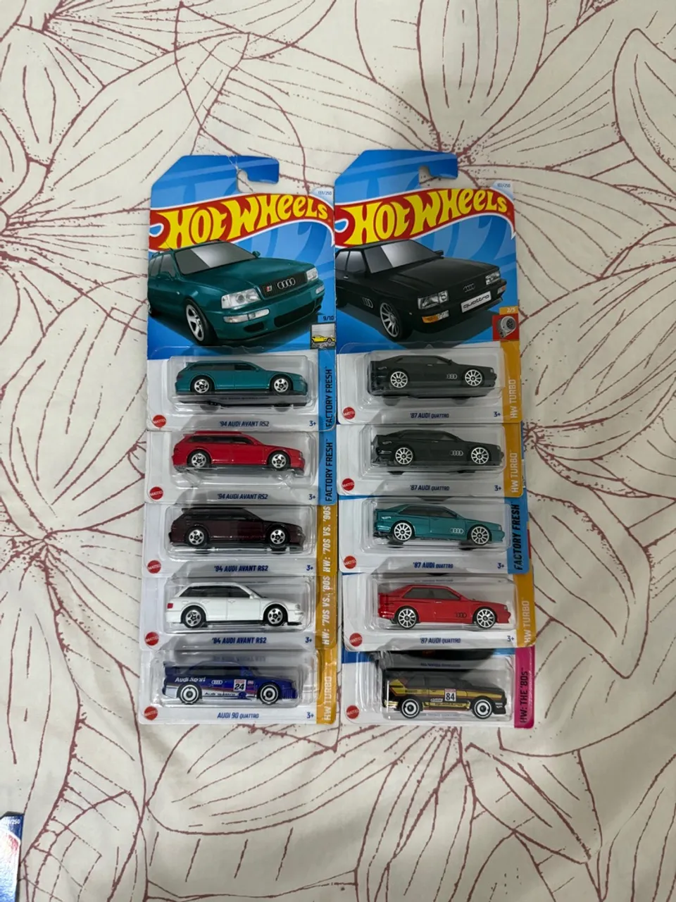 Hot Wheels Audi Coleção