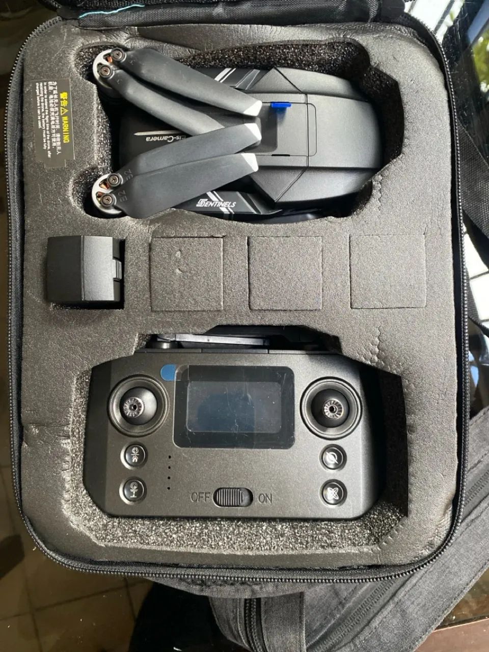 Drone com câmera, controle e acessórios - Foto 2