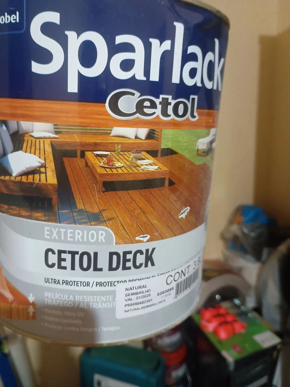 Verniz para Madeira Deck 3,6L - 6 Anos de Durabilidade - Foto 2