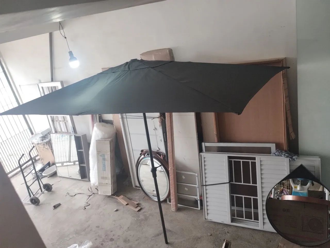 Umbrelone Preto para Área Externa 300x200 naterial  - Foto 2