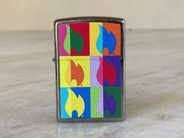 Isqueiro Original Zippo, Flame Design   - Foto 2