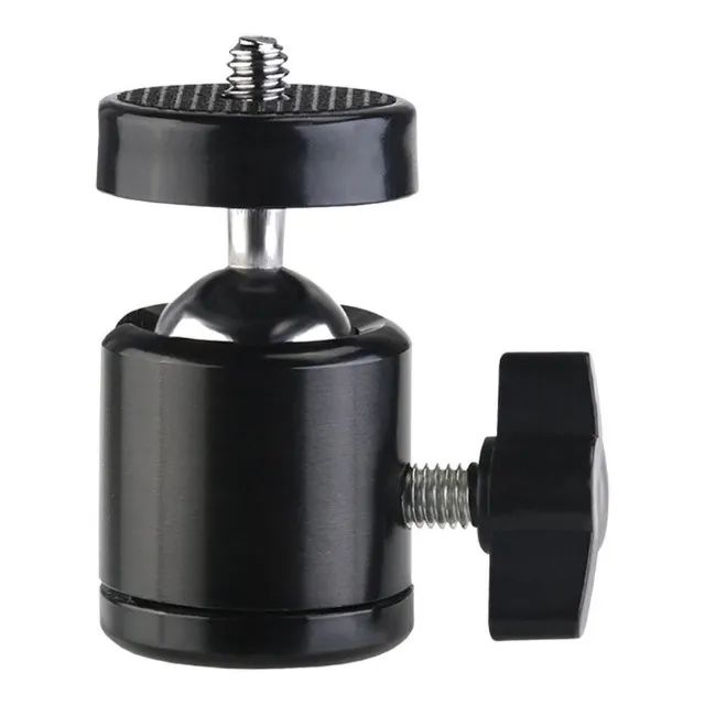 Ball Head Adaptador Para Tripé Câmera e Celular - Foto 2