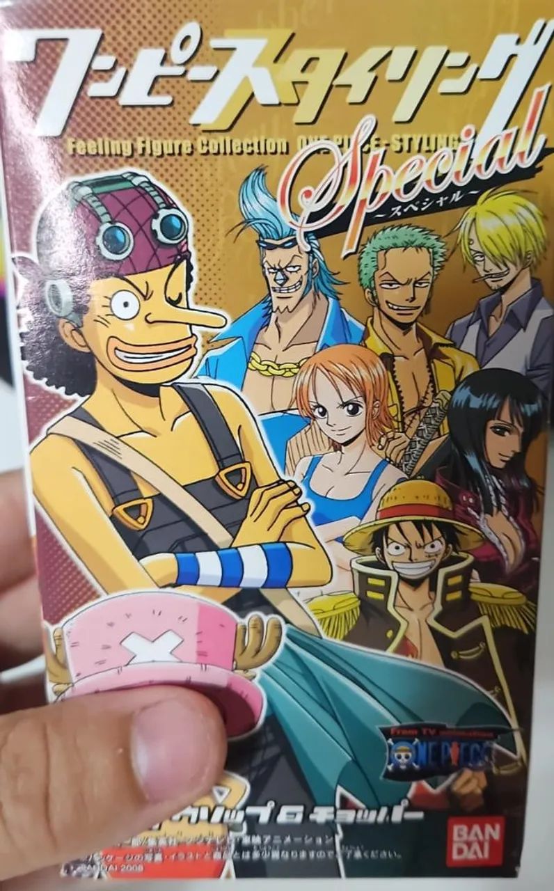 Action Figure One Piece Usopp e Tony Tony Chopper 2008