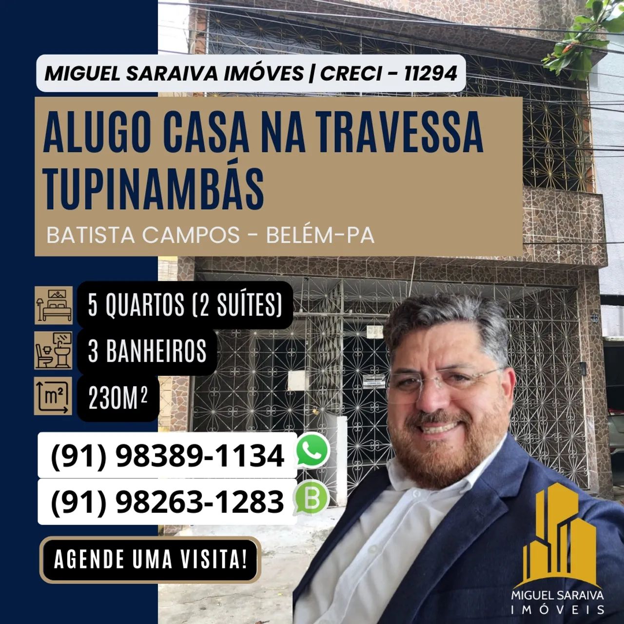 Sobrado para aluguel com 230 metros quadrados com 5 quartos em Jurunas - Belém - PA - Foto 2