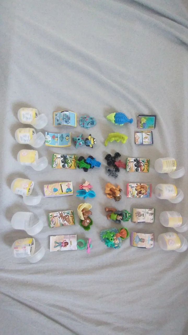 Miniaturas kinder pacote completo64728349511170120