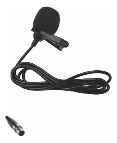 Microfone De Lapela Lyco Mini Plug Xlr Lvm-01