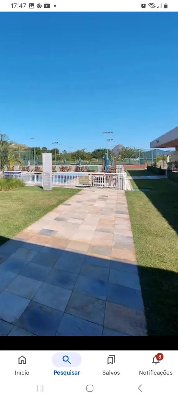 ALPHAVILLE 2 excelente  lote 397m²  quadra "Q" perto área lazer  Maricá RJ - Foto 5