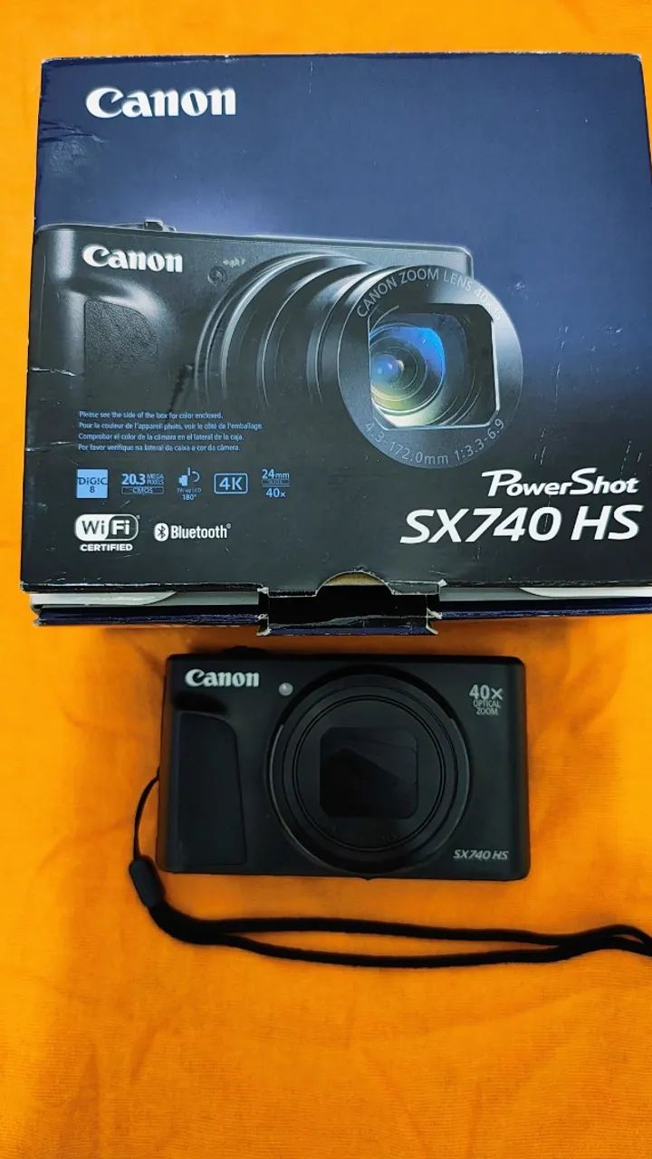 Camera Canon Powershot SX740HS - Câmeras e Filmadoras - Flamengo