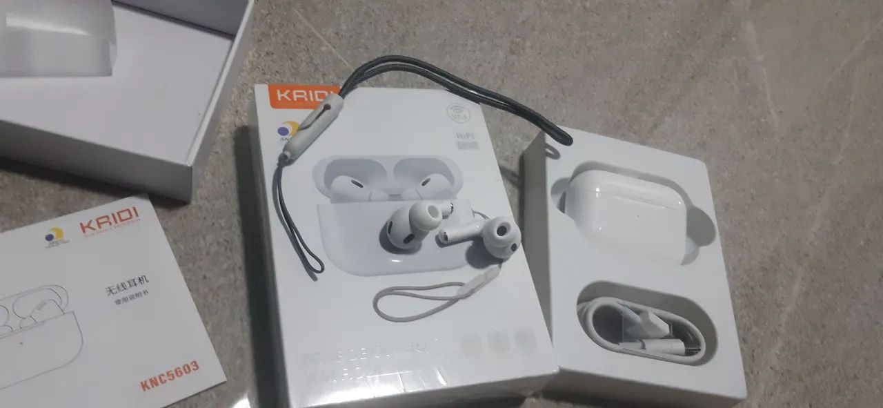 Fones de Ouvido Bluetooth kaidi - já é o menor preço - Foto 5