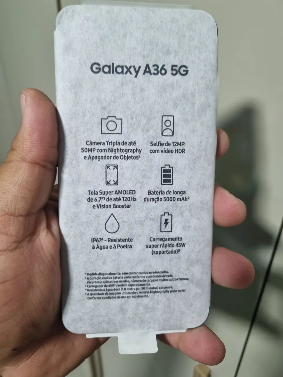 Lançamento Samsung A36 5g - Foto 2