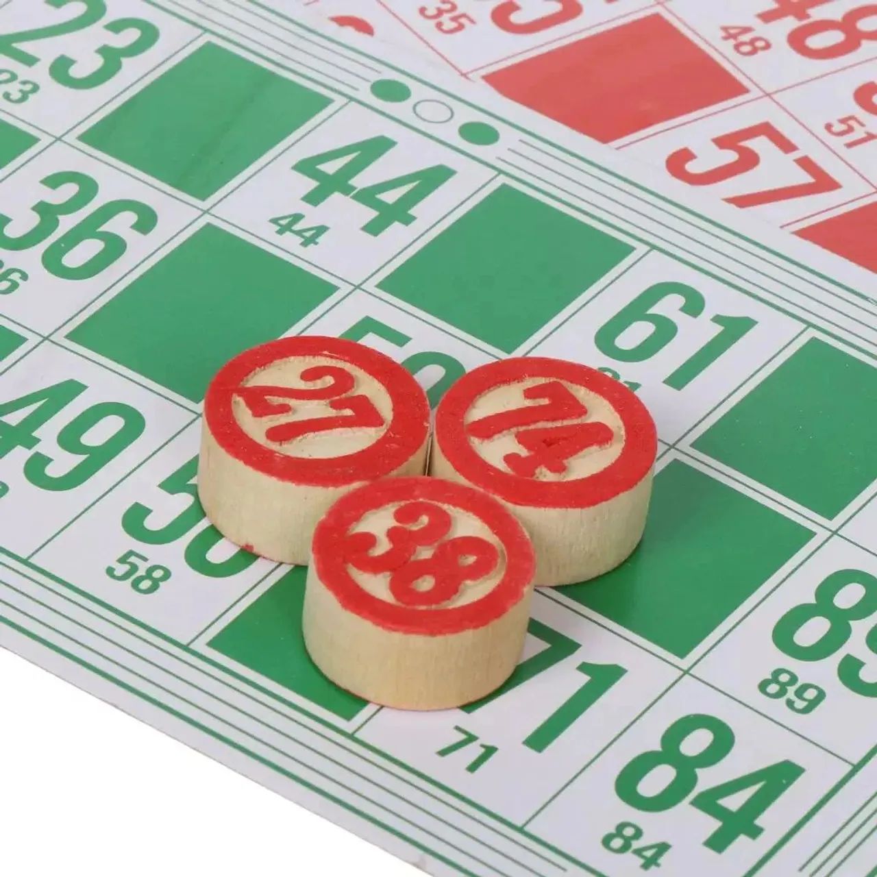 Jogo Bingo de madeira - Foto 3