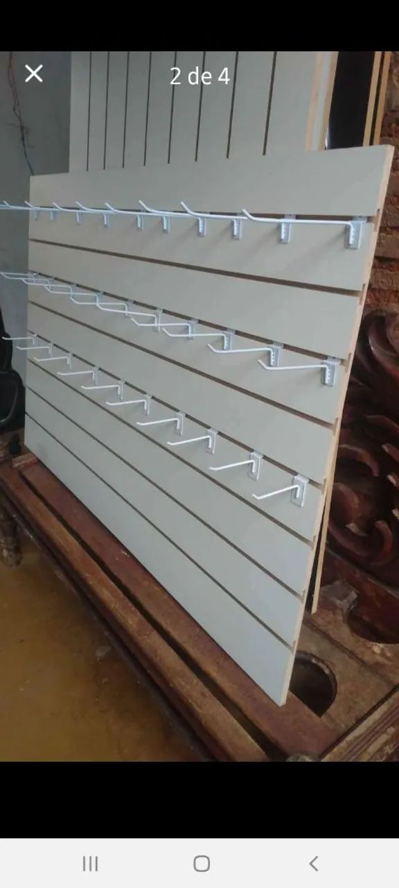 Painel canaletado branco - Foto 2