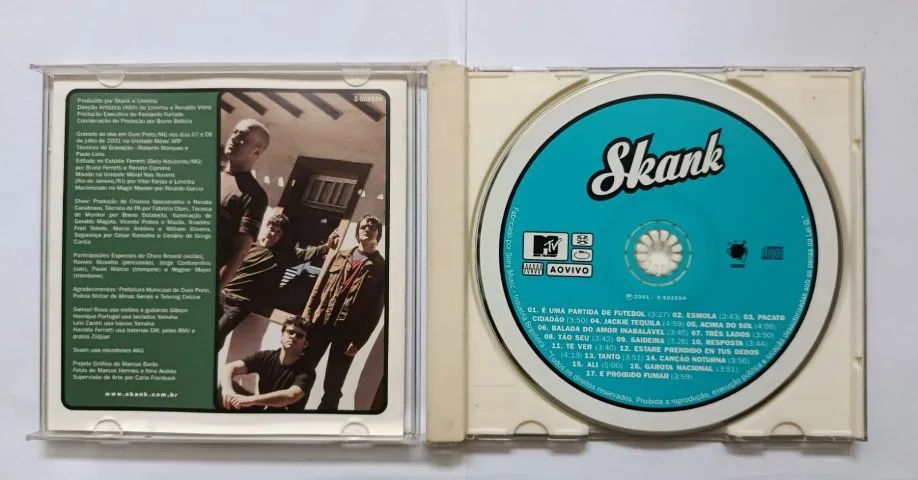 CD MTV ao vivo Skank - Foto 3