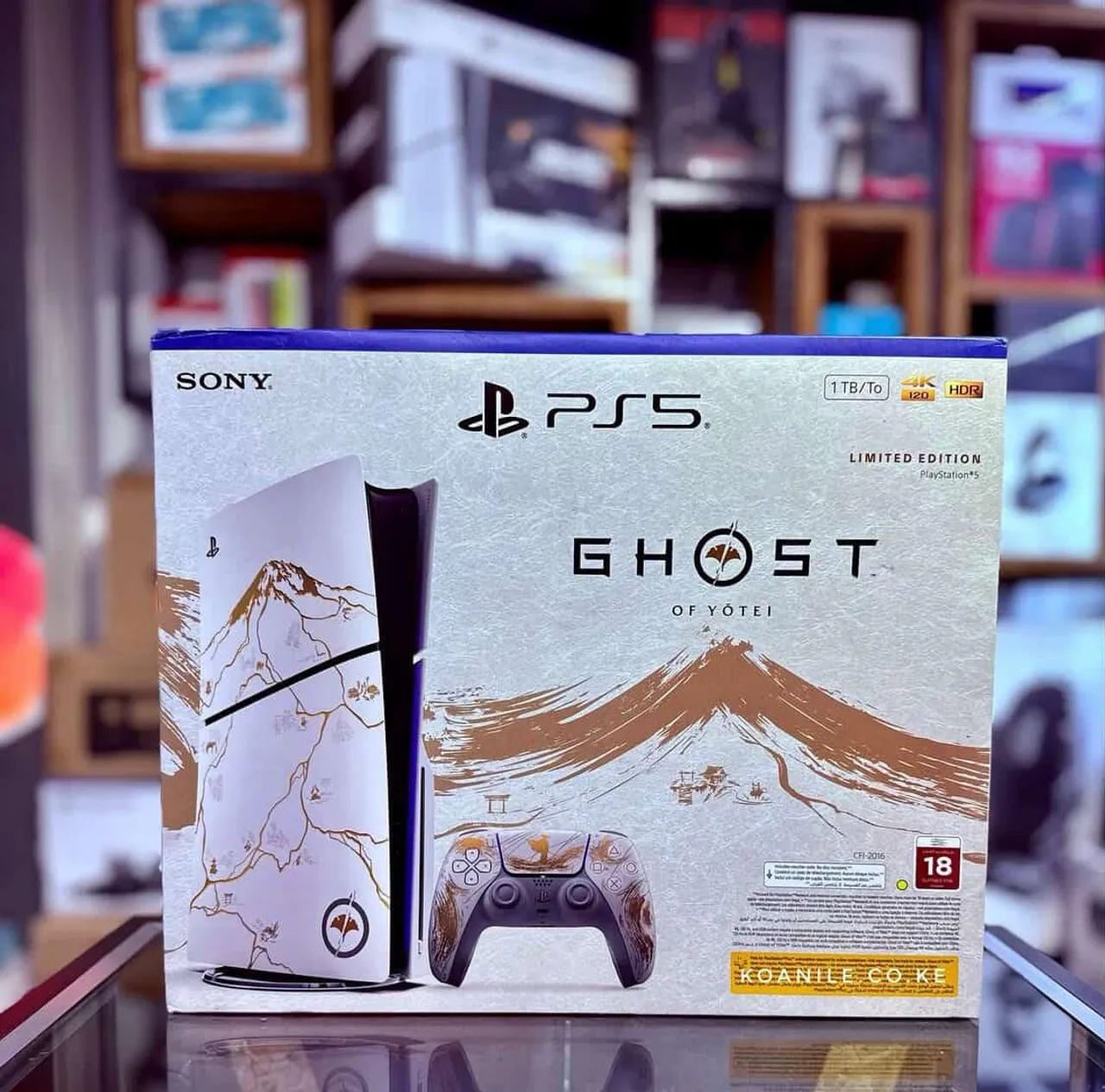 Ps5 slim edição especial Ghost Of Yotei 