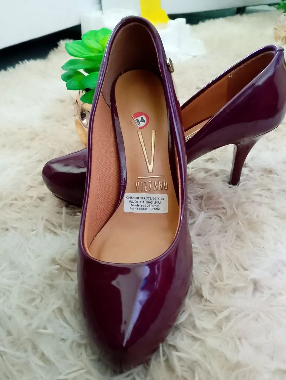 Shopee Tenis Vizzano Vinho CamurÃ§a Clearance Sapato Vizzano