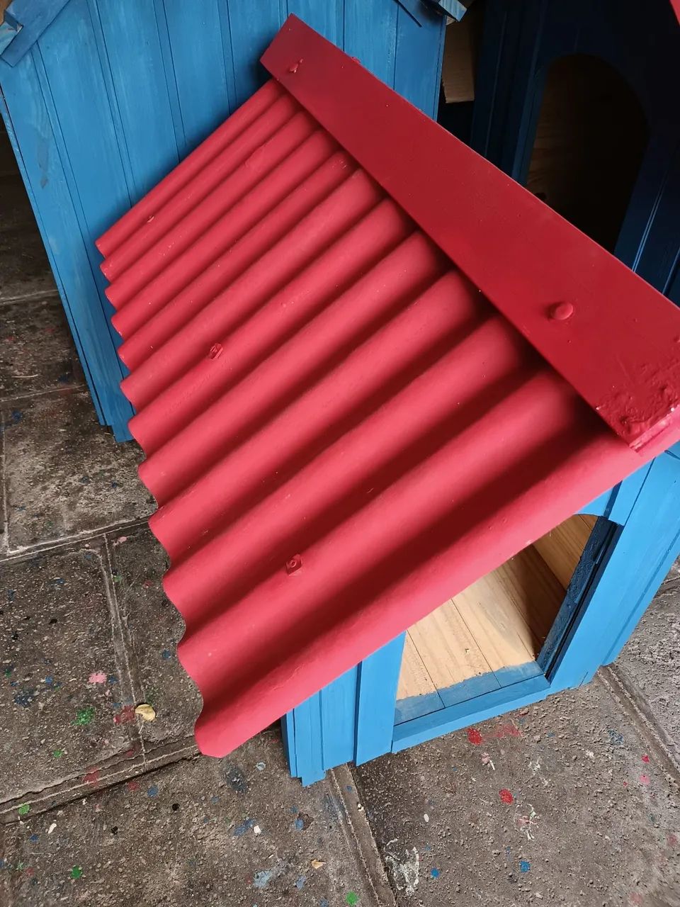 Casinha de cachorro de madeira Média  - Foto 4