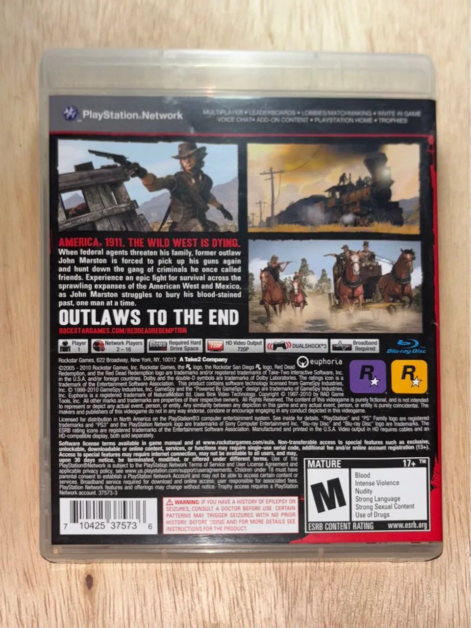 Red Dead Redemption - mídia física - Foto 2